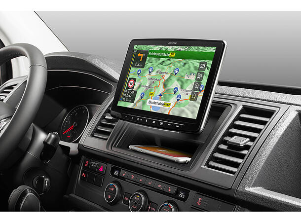 Alpine INE-F904D navigasjon hovedenhet 9-tommer skjerm CarPlay Android Auto