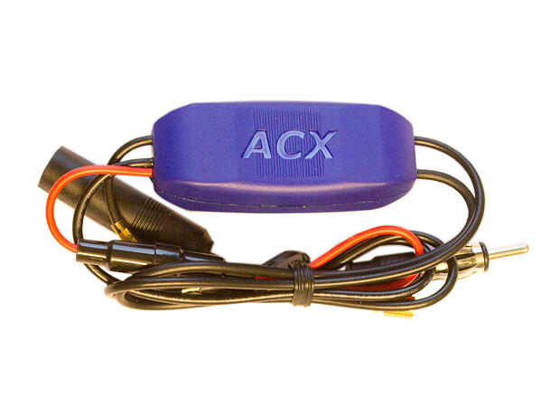 ACX - Antenne / aktiv splitter KIT DIN, DAB+ splitter, antennepisk M5/M6