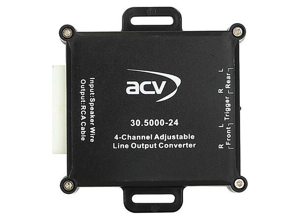 ACV Aktiv system adapter Audi m/Bose A3, A4, A6, A8, TT, Mini ISO