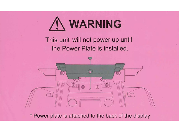 Reservedel Alpine Halo9 "Power plate" Til ILX-F903D, INE-F904D/DC