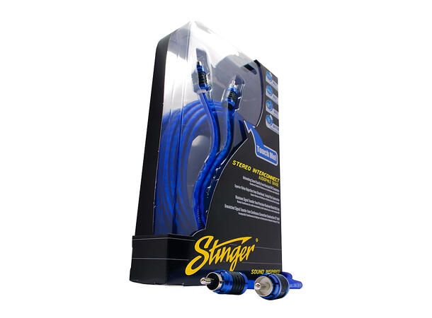 Stinger - SI623 Signalkabel 1m 6000 Serien, 2 kanaler RCA