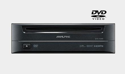Alpine DVE-5300 DVD spiller er kompatibel med X802D-U