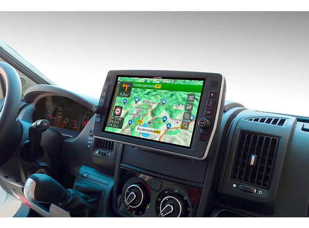 Alpine X903D-DU2 Fiat Ducato radio 9" skjerm m/svivel DAB NAVI USB mm 