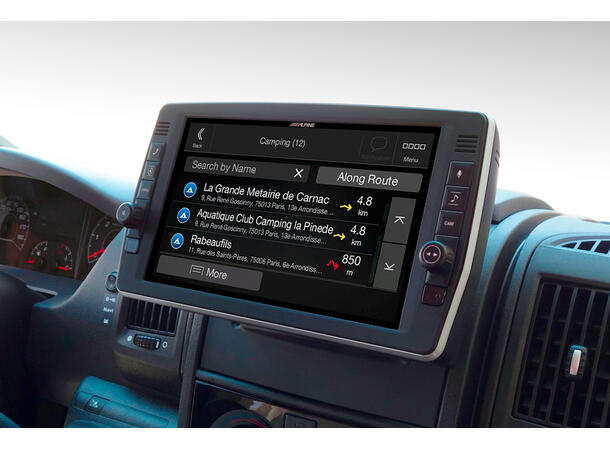 Alpine X903D-DU2 Fiat Ducato radio 9" skjerm m/svivel DAB NAVI USB mm 