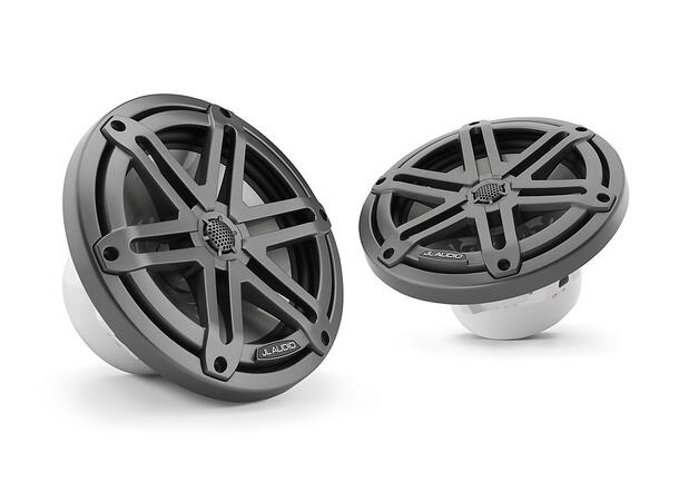 JL Audio M3-770X-S-Gm Marine høyttalere 7,7" Sportsgrill grå 