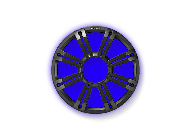 Kicker 45KMG12C marine grill for 12"  koksgrå 