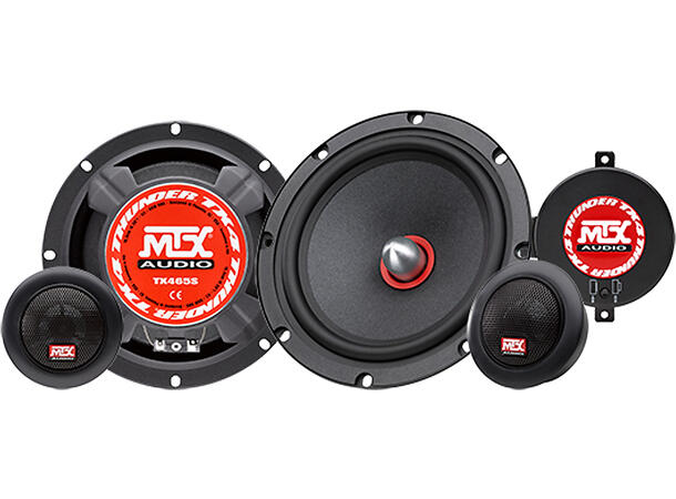 MTX Audio TX465S - komponentsett 6,5" 25mm Silkedome 80/320W 4ohm 