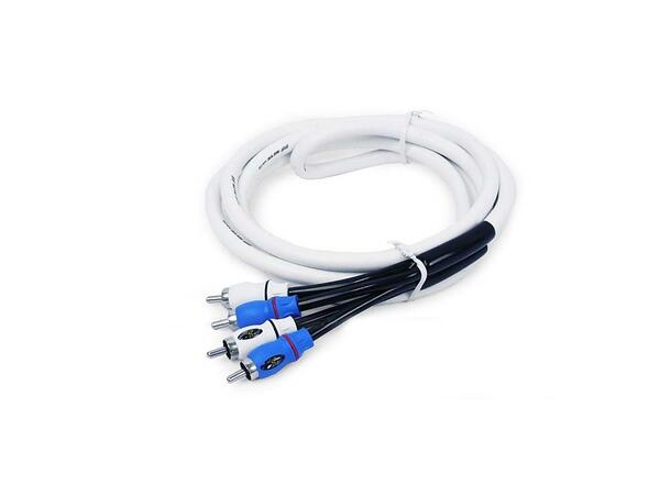 Stinger SMRCA2 - Marine signalkabel 2m hvit twistet par 