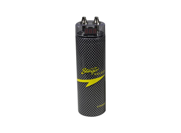 Stinger Select SSCAP2M - kondensator 2F Digitalt display carbon look 