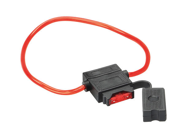 ATC sikringsholder med 10A sikring 30cm kabel loop 