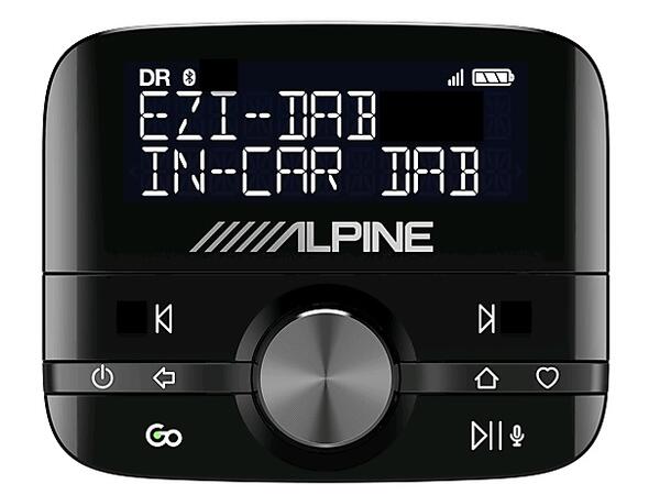 Alpine EZi-DAB-GO | avansert DAB+ adapter med blåtann strømming