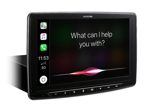 Alpine ILX-F903D multimediastasjon 9-tommer skjerm CarPlay Android Auto