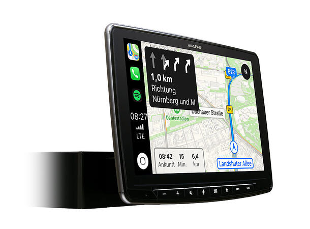 Alpine ILX-F903D multimediastasjon 9-tommer skjerm CarPlay Android Auto