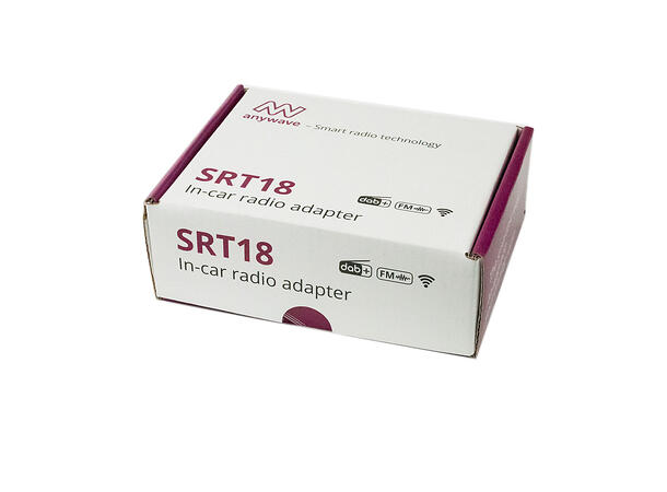 Anywave SRT18 smart radio Analog Digitalradio (FM, DAB, Internett) 