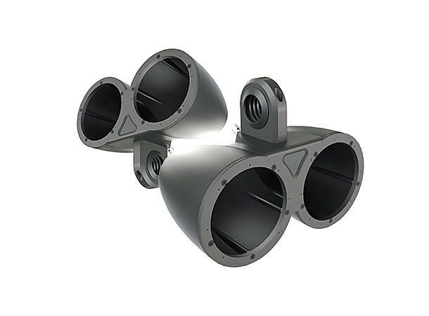 Kicker 12KMTED marine kabinett til 2x 6,5"  (sort) 