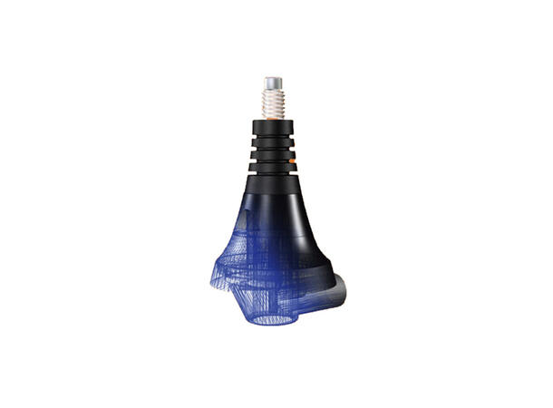 Antennefot RETT - Base 1123 u/kabel for Ø14mm hull FME tilkobling 
