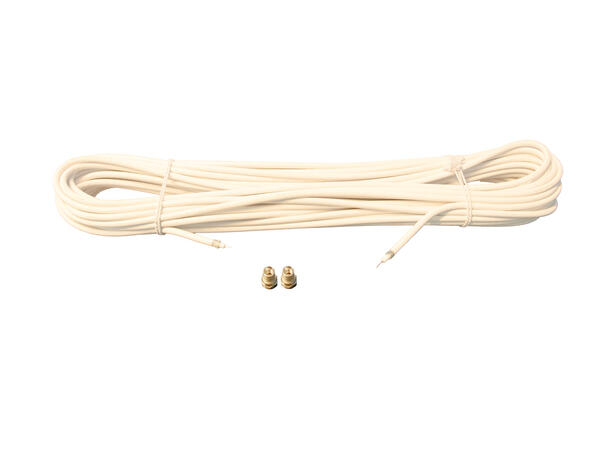 Banten antennekabel 25m 2stk F-Connector med følger 