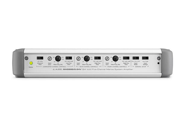 JL Audio - MHD900/5-24V  forsterker 5ch HD serien, 4x100W, 1x500W  (24VOLT)