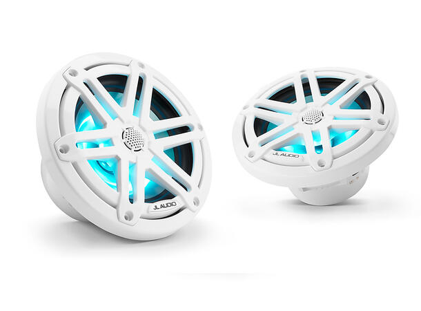 JL Audio M3-650X-S-Gw-i høyttalere (LED) 6,5" Sportsgrill hvit 