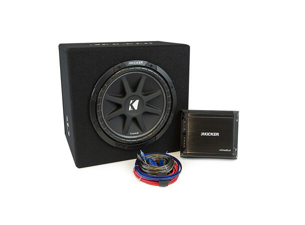 KICKER 44KKP212 bass pakke KickPack™ med forsterker og sub 