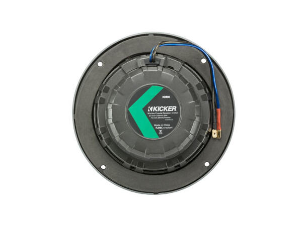 Kicker 45KM654 marine høyttaler (par) 6,5" 4ohm (hvit og koksgrå grill inkl.) 