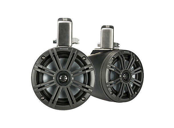 Kicker 45KMTC65 marine høyttalere 6,5" i kabinett (sort) 
