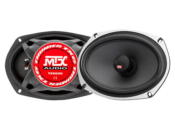MTX Audio - TX669C coaxial høyttaler 6x9" (15x23cm), 2-veis, 120/480W , 4ohm