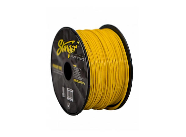 Stinger - SPW316YL strømkabel 1,5mm Gul 152meter rull 