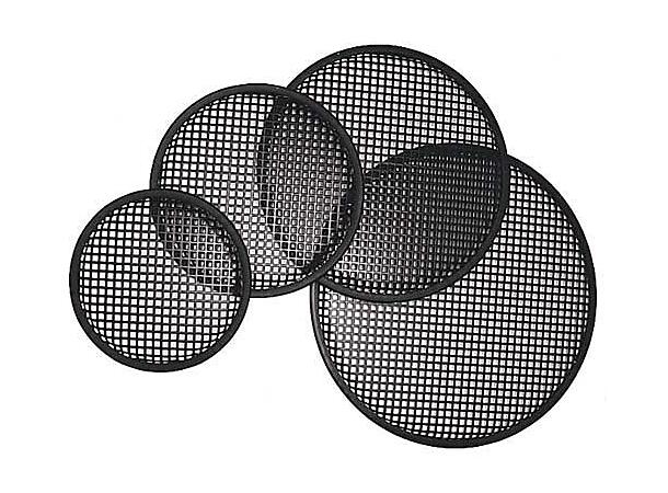 Universal 12" grovmasket grill med 4 klammer 