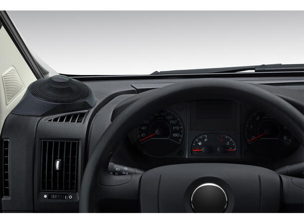 Alpine Fiat Ducato system lydoppgradering høyttalere sub m/amp 