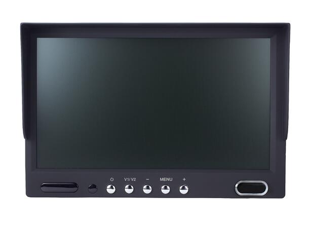 EchoMaster MON-70 monitor 7" dobbel video inn