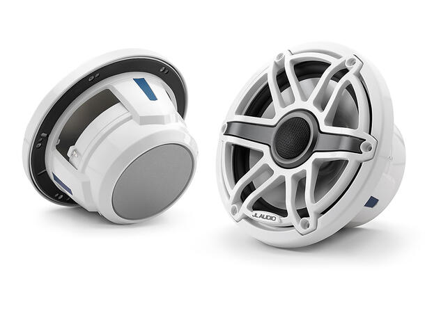 JL Audio M6-770X-S-GwGw Marine høyttaler 7,7" coax hvit sportsgrill 