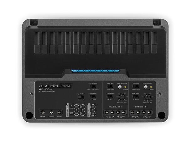 JL Audio RD400/4 - multikanals forsterke 4x100W, klasse D, NexD, Filter 