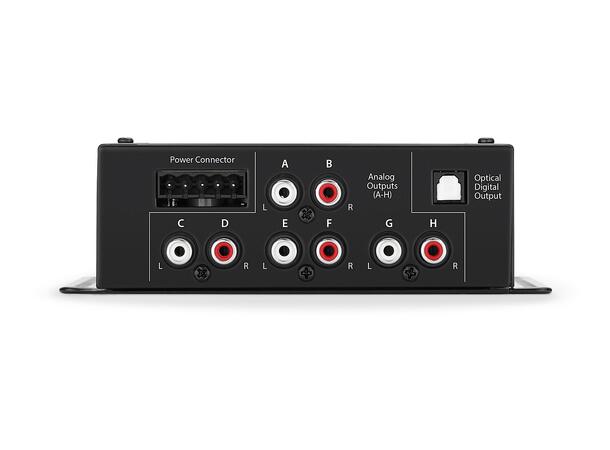 JL Audio TwK-88 digital lyd prosessor 8 kanaler Analog Digital