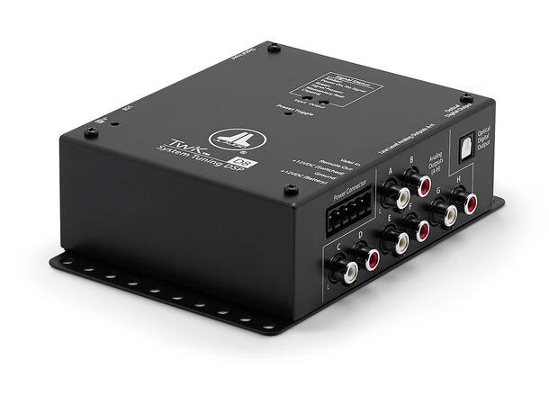 JL Audio Twk-D8 - DSP 8 kanaler styrt av TüN software, KUN Digital inn