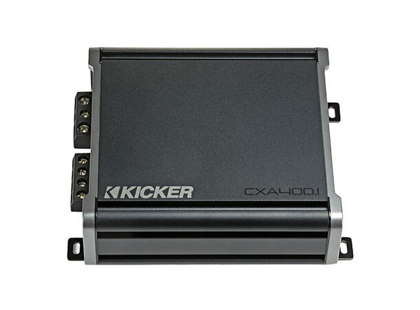 Kicker CXA400.1 - Mono forst. 400W KickEQ™, FIT+™, Subsonic, LP filter