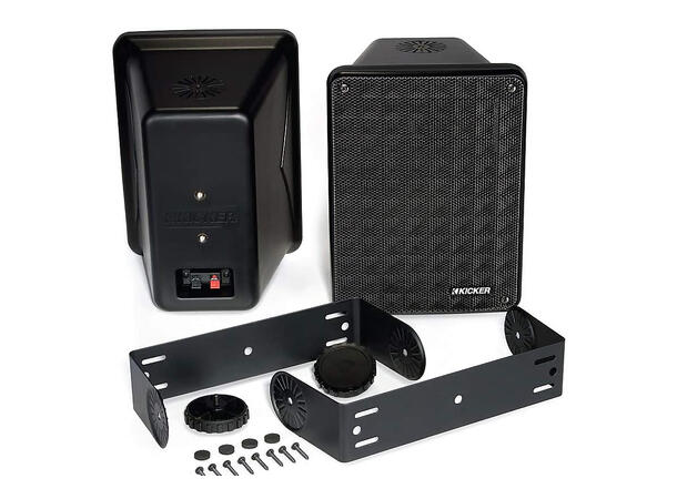 Kicker KB6B utehøyttalere SORT 2veis 150W 8ohm 