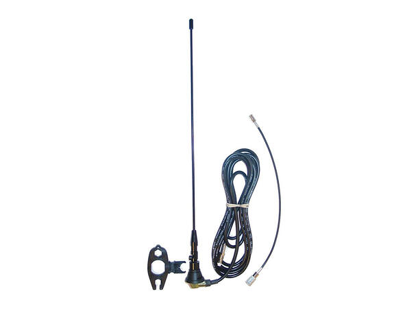 Passiv DAB antenne for skjerm 2,7m kabel robust utførelse 