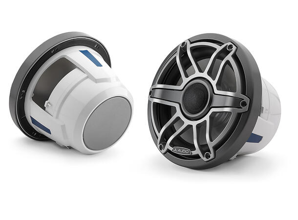 JL Audio M6-880X-S-GmTi høyttalere 8,8", 250W, 4ohm sort-sport-grill 
