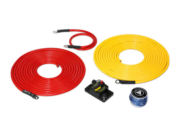 JL Audio XMD-PCS50A-1-L20 kabelsett 6AWG 6,1m +/1 sirk remo 