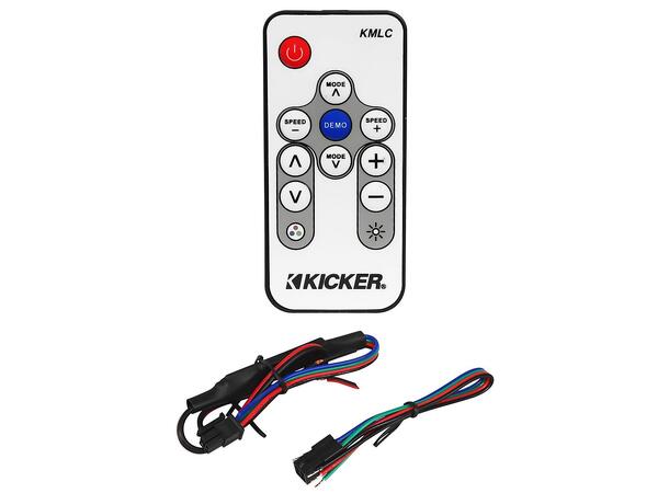 Kicker 41KMLC RGB LED kontroller sender og mottaker