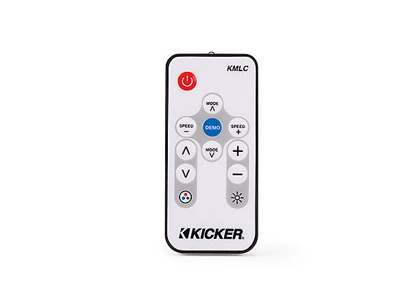 Kicker 41KMLC RGB LED kontroller sender og mottaker