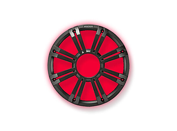 Kicker 45KMG10C marine grill for 10"  koksgrå 