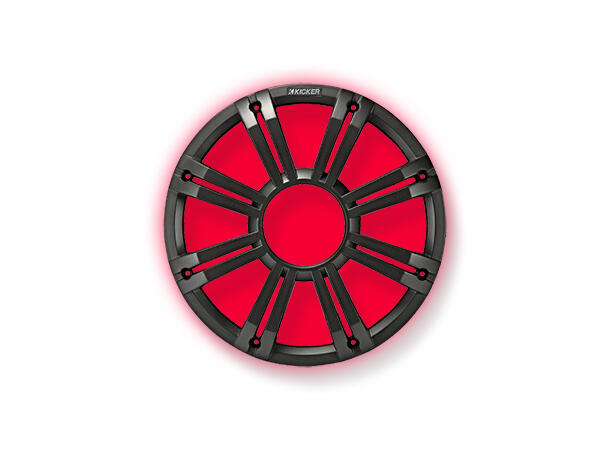 Kicker 45KMG10C marine grill for 10"  koksgrå 