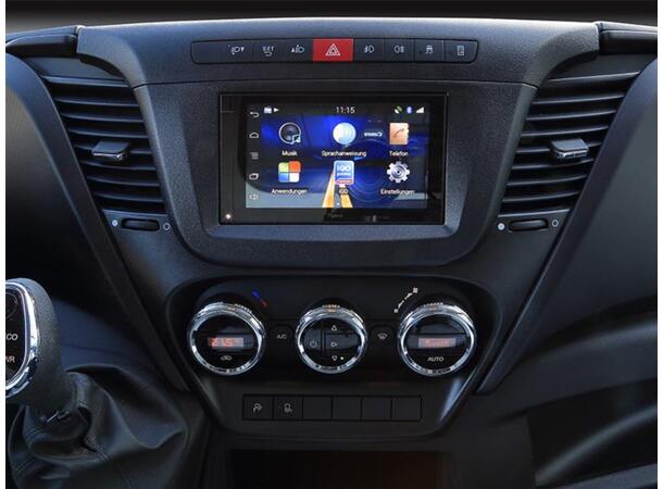 Radioramme Iveco Daily VI 2 DIN ramme 07/2014 --> 