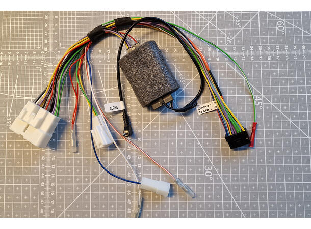 Rattadapt. ISUZU D-MAX 2017- (ALPINE) Ny type med to kontakter 