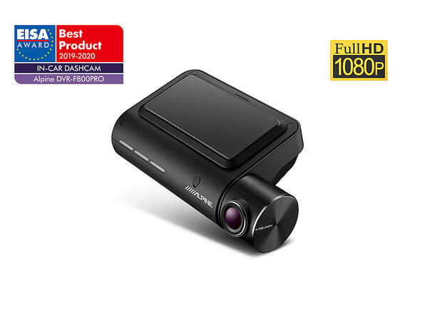 Alpine DVR-F800PRO Avansert dashcam 1080p Full HD 32GB mikro SD kort inkl