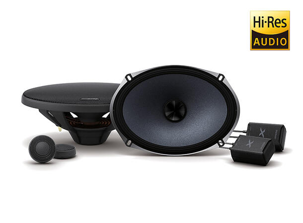 Alpine X-S69C komponentsett 360W X-Serie, 6X9", delefilter High-End 