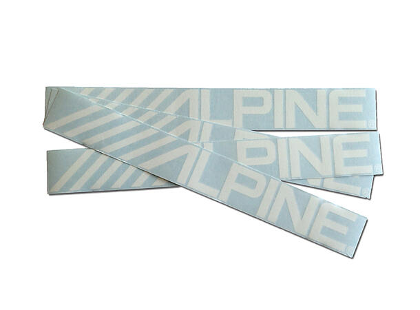 Alpine klistremerke 15cm (hvit) Avery® 900 Super Cast, stk. 