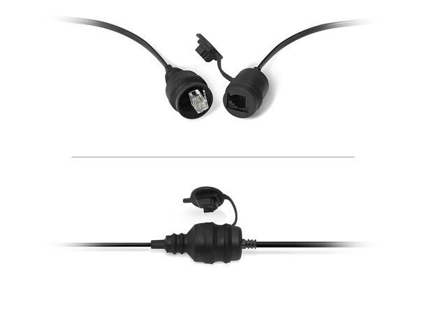 JL Audio M-RBC-1 marine bass remote IPX6 gradert kontroll 5meter kabel 